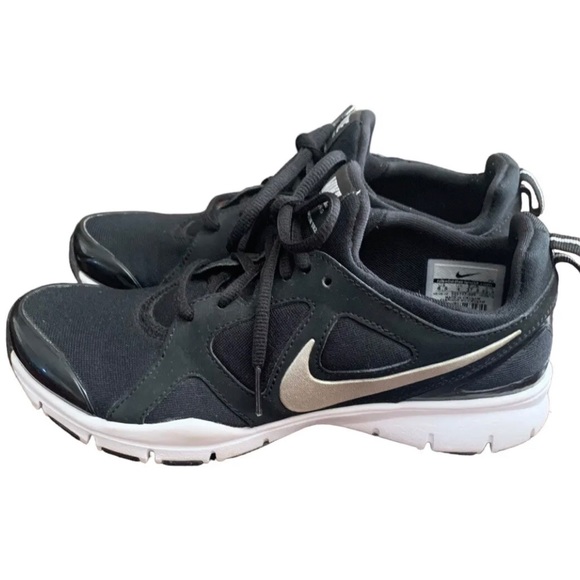 Nike In-Season Trainer TR2 Black Metallic Silver #525737-005 Size 6.5 Women’s - Picture 2 of 7